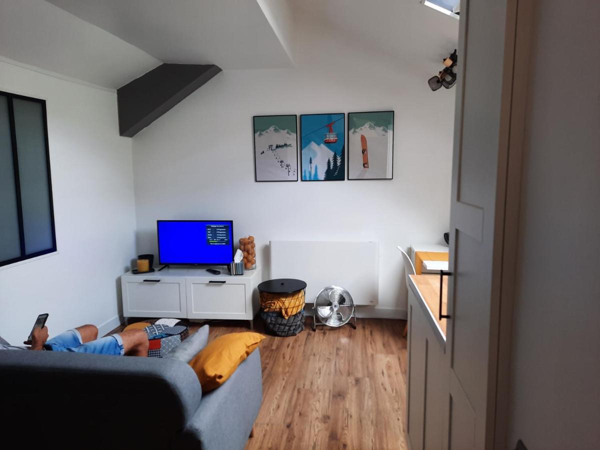 Ussat Superbe Appartement Pour 2, Au Coeur De L'Ariege! מראה חיצוני תמונה